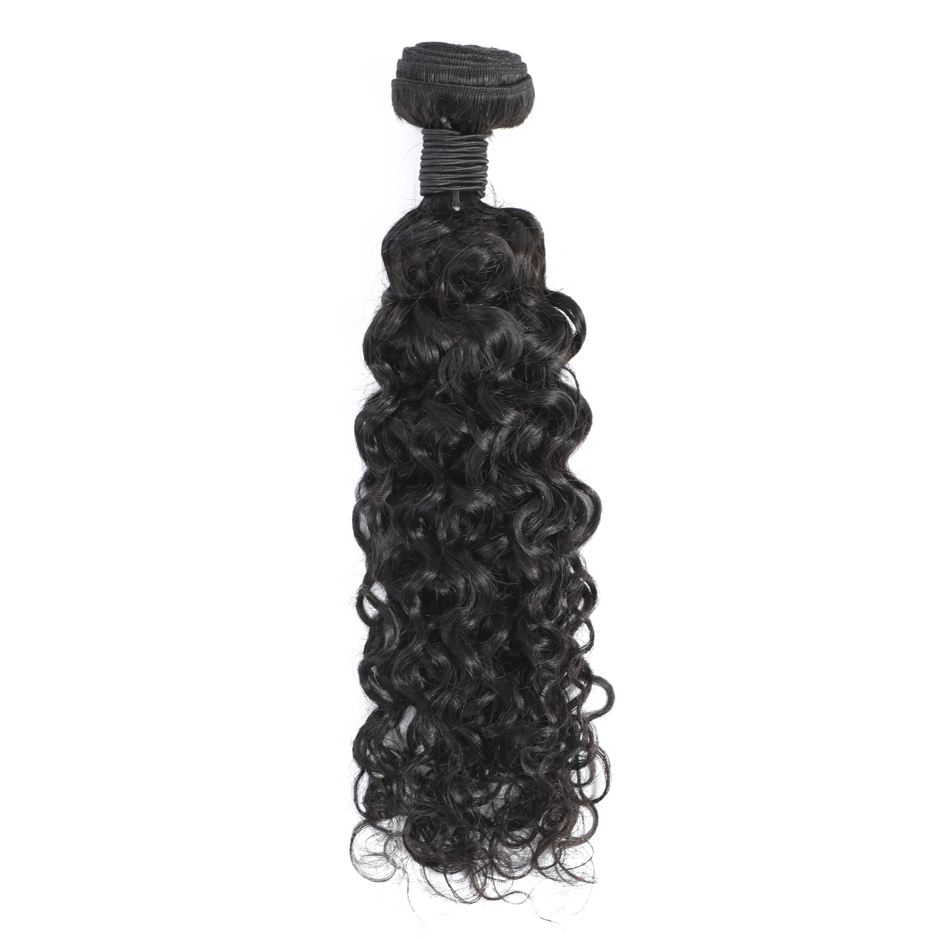Wholesale Naturel 30Inch 36Inch Brazilian 360 Deep Body Wave Human Hair Bundle Body Full Lace Water Wave Human Hair