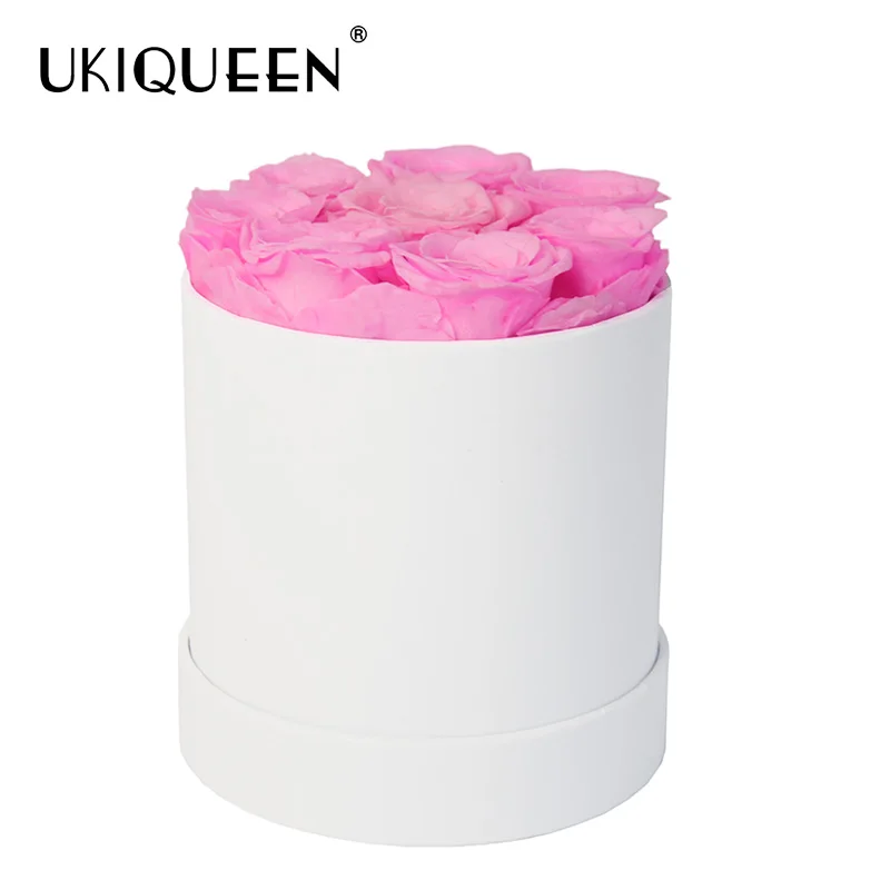 Wholesale Preserved Flower Bouquet Eternal Rose Box Forever Natural Preserved Roses for Valentine Gift