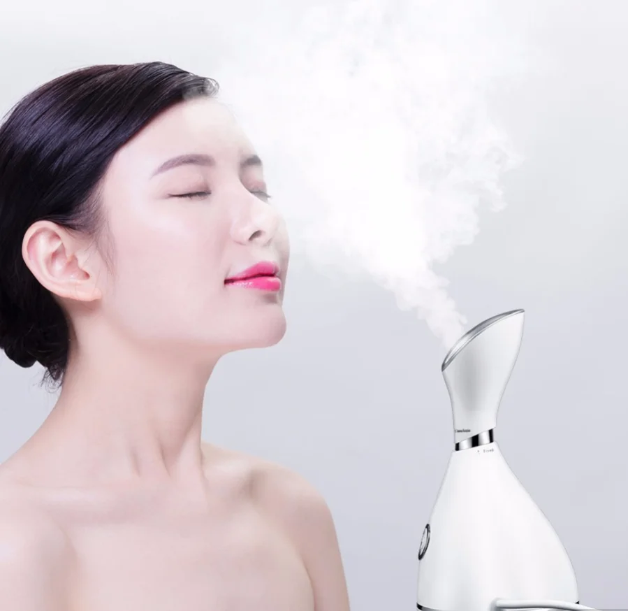 Facial Mister Nano Ionic Facial Hot Steamer Deep Hydration Face Spray Machine Beauty Face Sauna Steaming Facial Steamer