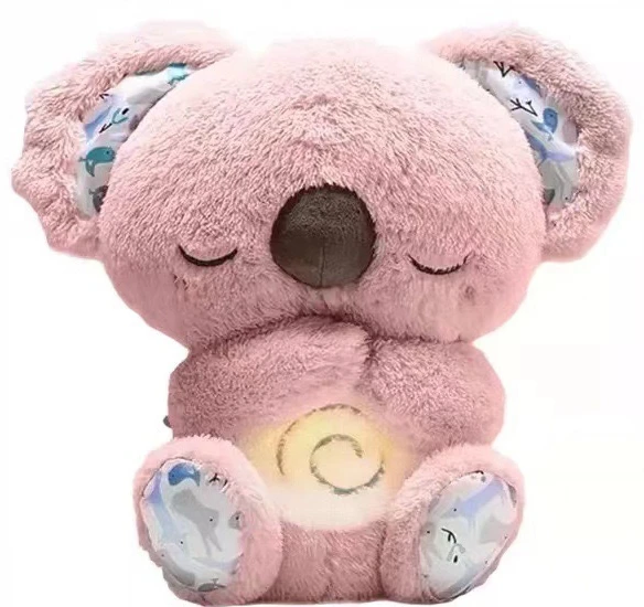 2024 Breathing Soothing Koala Bear Plush Breathing Teddy Bear Birthday Gift