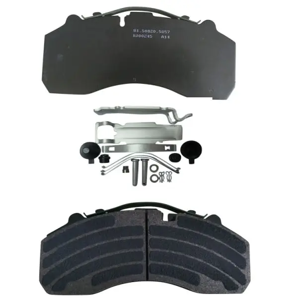 
Air Disc Truck Brake Pad Set WVA 29087 with Casted Back Plate 
