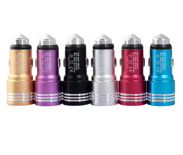 
 Универсальный двойной 2 порта 12V автомобильное зарядное устройство Micro USB Автомобильное зарядное устройство для iPhone  