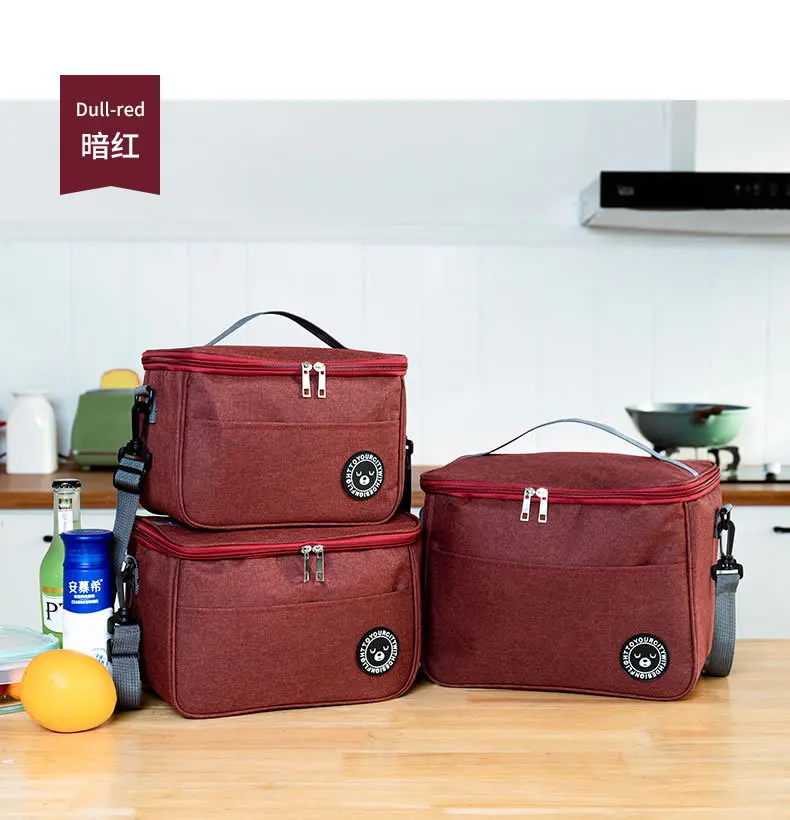 Portable Picnic Bag Insulated thermo bag insulated Pouch School Food Storage lunch cooler Bags