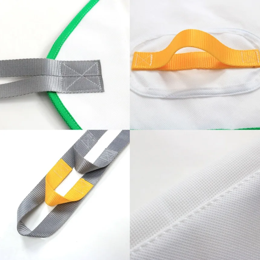 patient hoist lift sling medical supplies SPU disposable full body bath harness hammock sling SWL 450LBS direct supplier