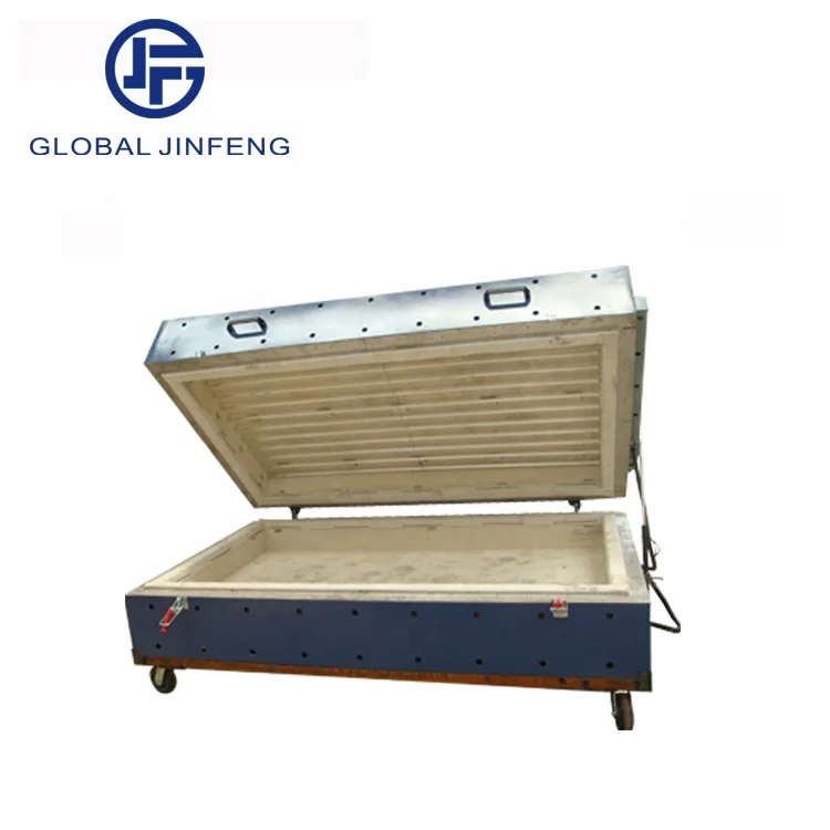 JFK1112 Автоматическая 1120x1200 мм Мини изогнутое стекло гибочная плавильная печь машина