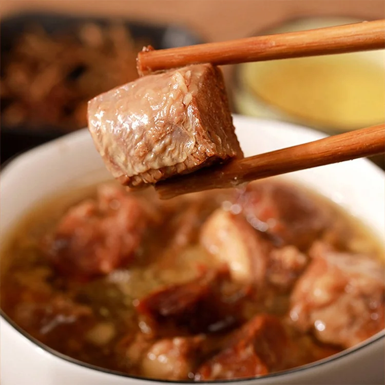 Bulk 340g Outdoor Camping Food Canned Meat Canned Stewed Beef Military Canned