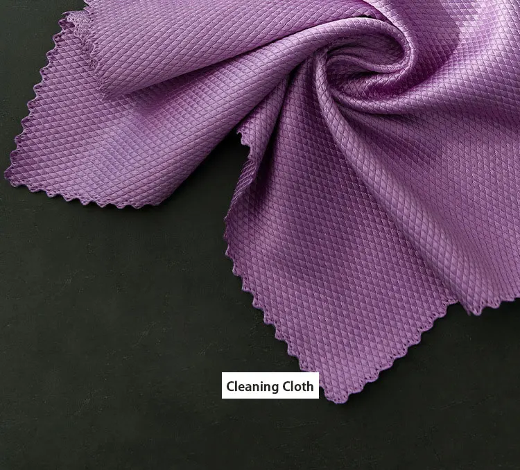 Fish Scale Streak Free Magic Glass Window Car Mirror Microfiber Cleaning Cloth Lint Free Miracle Polishing Towels Shiny Wipes