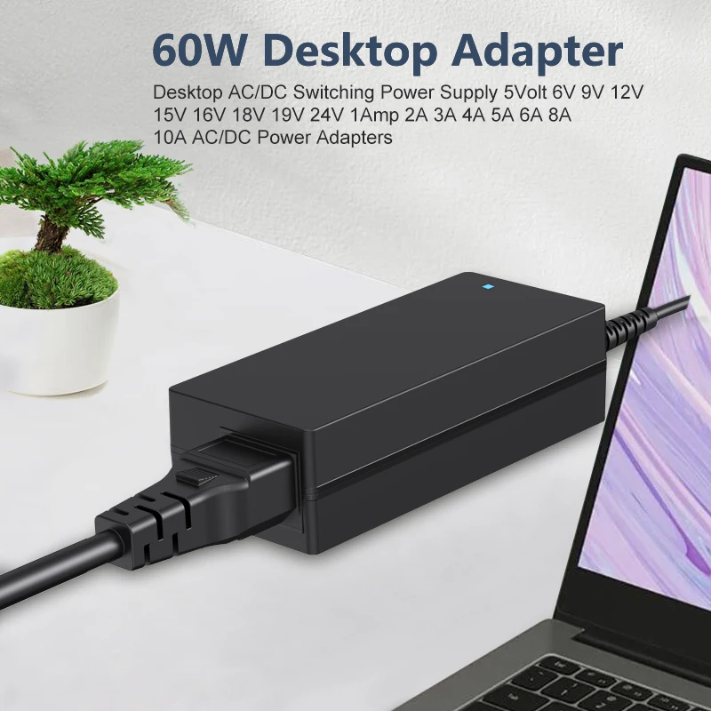 Hot sale 19V 3.16A 60W 5.5*3.0mm Tip USB port Laptop Ac Dc Charger Fit For SAMSUNG BA44-00242A CPA09-004A Laptop Power Supply