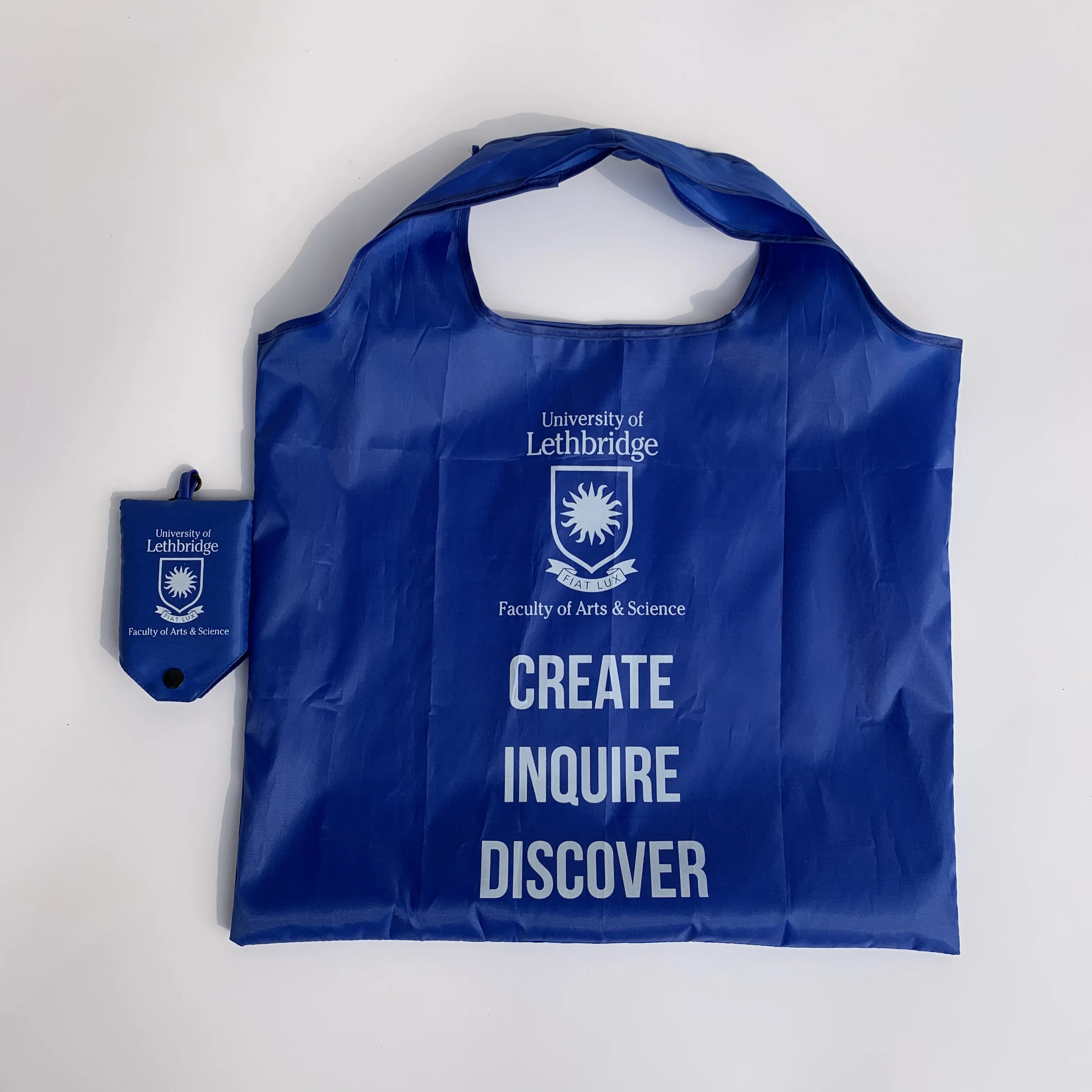 recycled reusable eco-friendly 190t 210d RPET polyester foldable shopping bag for promotion