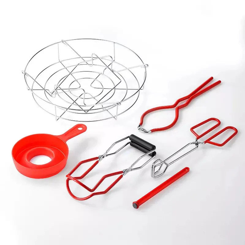 Набор принадлежностей для консервирования в коробке 7 шт. наборы зажим из нержавеющей стали подъемная банка щипцы с рукояткой