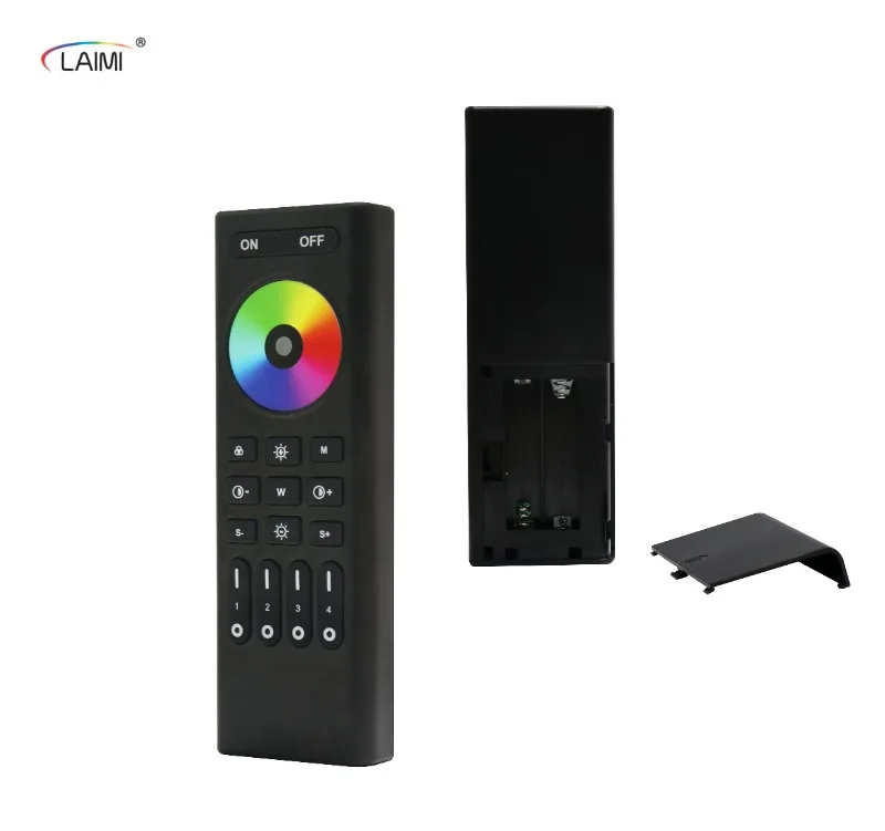 LAIMI 2.4g RC03RFB 4-zone RGB/RGBW/RGBCCT groups control remote control Rgb Rgbw Remote
