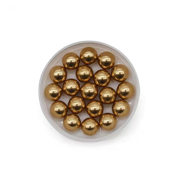 China factory Solid brass ball 99.9% Pure Copper Ball