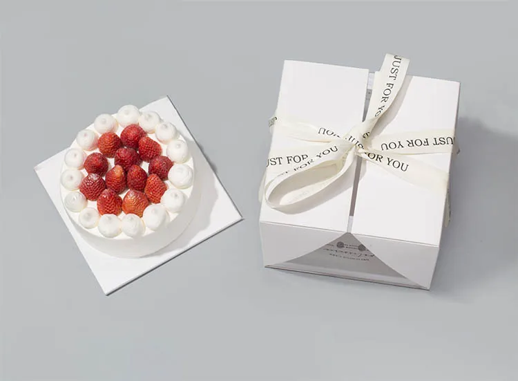 Luxury Transparent Clear Tiramisu Cake Cupcake Packaging Boxes Tall With Lid