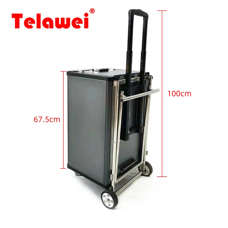 JFC-4055 Hot selling Telawei easy carry camping kitchen for outdoor BBQ with trolley case