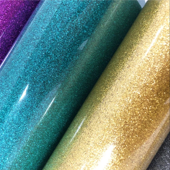 Glitter Powder Heat Transfer Vinyl  Htv Vinyl Paper Replace Cricut HTV Vinyl