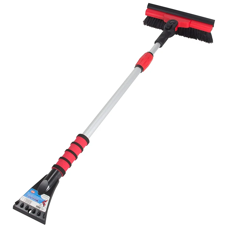 Устранение ветрового стекла Очистка Снега щетка зимняя телескопическая ручная Снежная щетка