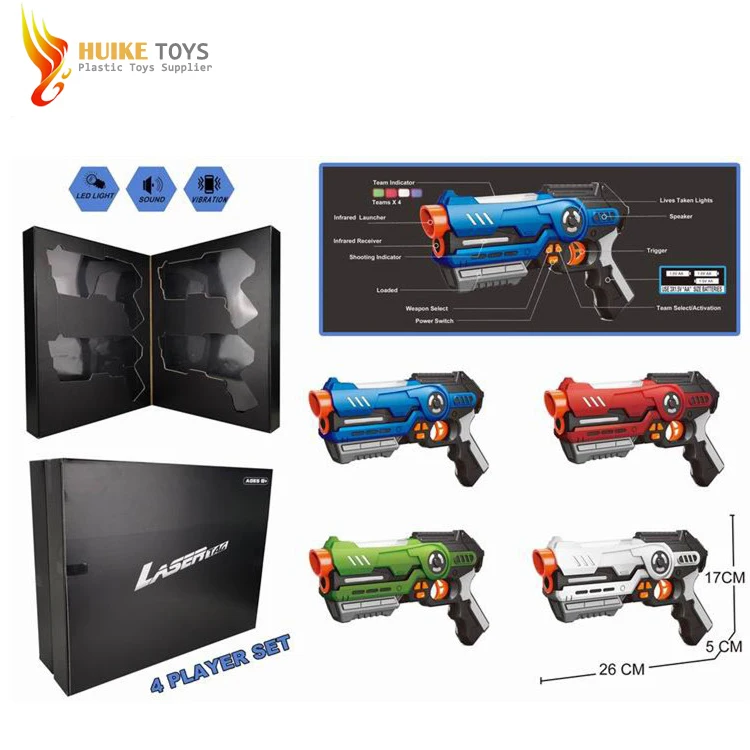 Новая лазерная бирка пистолет игра космический бластер для нескольких игроков инфракрасная Лазерная пистолеты и жилеты-Боевой набор в 2020 году