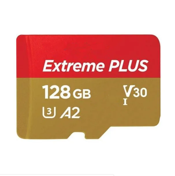 100% полной производственной мощности 128 ГБ extremetf карты UHS-I C10 U3 высокоскоростная карта памяти с адаптером селфи-стик с бесплатной доставкой