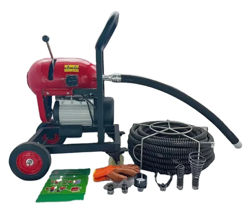 Sewer Snake Electric Cleaner Drain Pipe Cleaning Machine