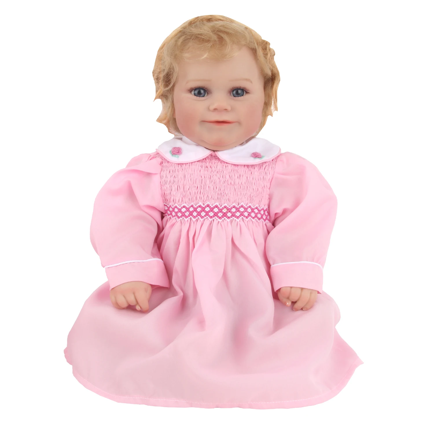 NPK Newborn Reborn Baby Dolls Silicone Cute Soft Babies Doll Fashion Bebe Reborn Dolls Baby Toys for Girls Princess Kid DIY