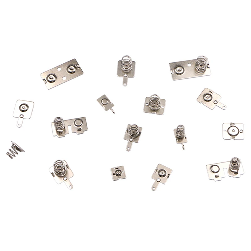 Small hardware accessories Stamping contact shrapnel AA battery Steel Nickel Plated A, AA, CR2 Compact Battery Contact