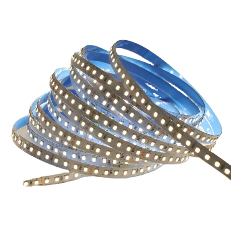 Светодиодные ленты неоновый свет рулон 3500K SMD 50528 IP20 водонепроницаемый 16.4ft 160 светодиодов DC 12V 24V гибкая лента