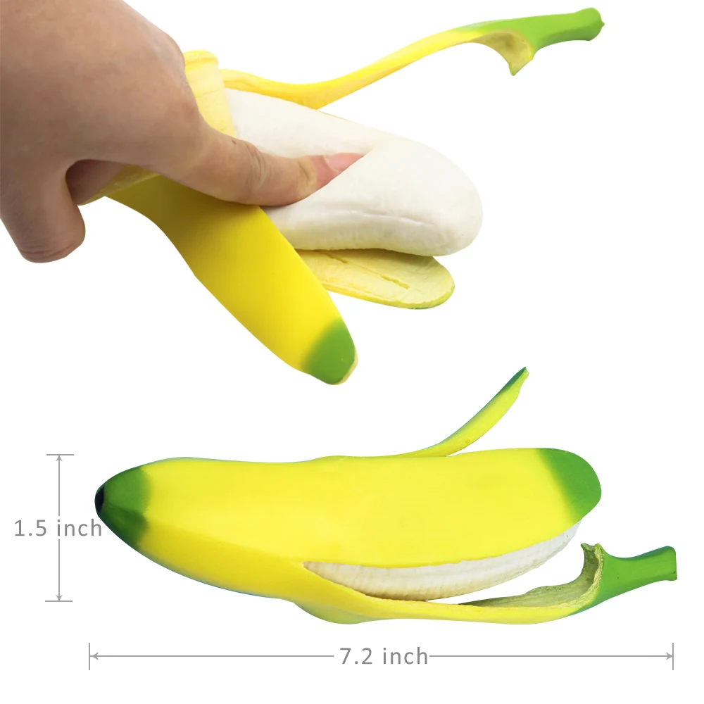Tpr Antistress Peel Banana Pinch Stress Relief Toys