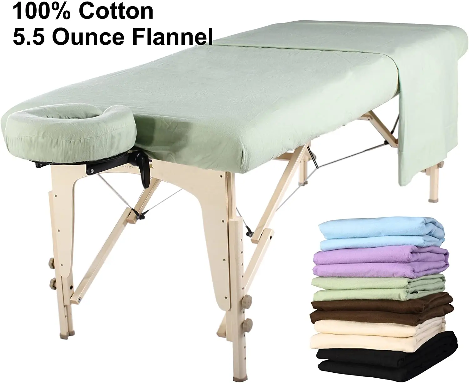 Mt C2JD1 Manufacture Factory Price Fitted Cotton Microfibre Massage Table Sheet Set Spa Bed Cover Set for Massage Spa Salon