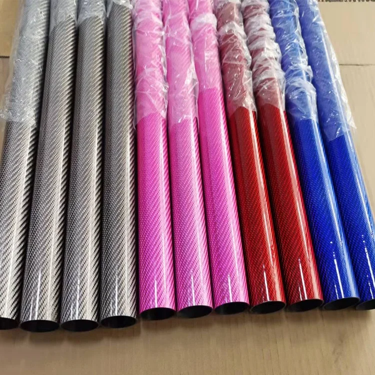 Завод опор из углеродного волокна 3k, труба из углеродного волокна бла