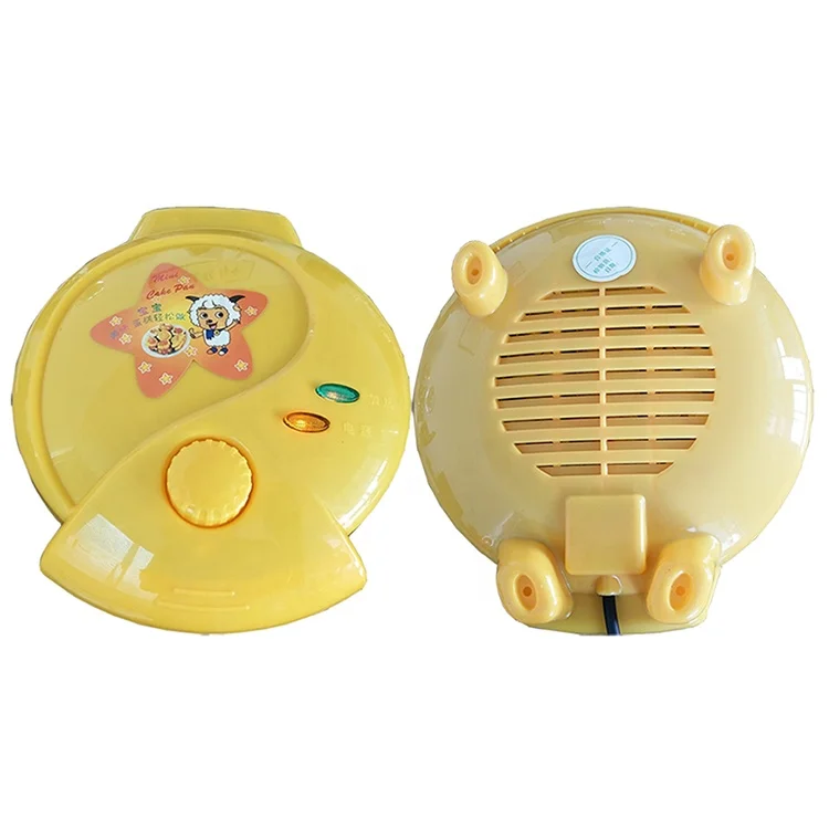 Mini Electric Pan Cake Maker Cartoon Bread Machine Double-sided mini Breakfast machine household
