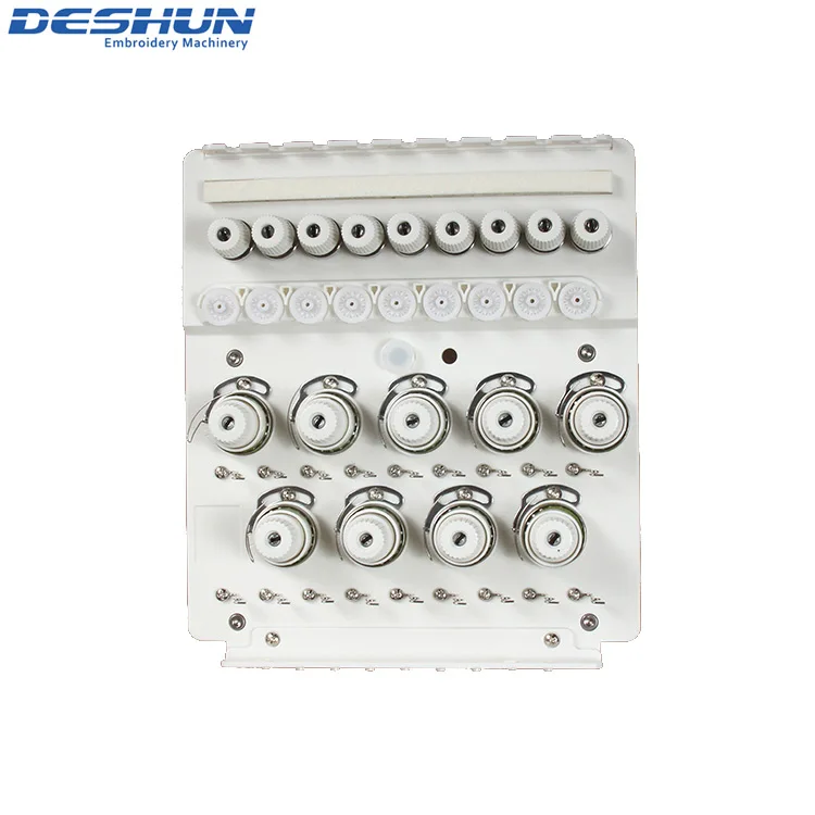 
Manufacturer Directly Supply Computer Embroidery machine Assembly Parts Nine Needles High-speed machine Clamping Seat 