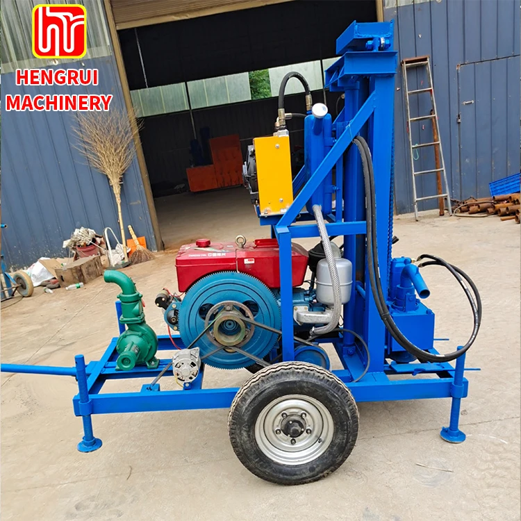 Advanced Artesian Well Drilling Rig for Accessing Underground Water Sources within 150m