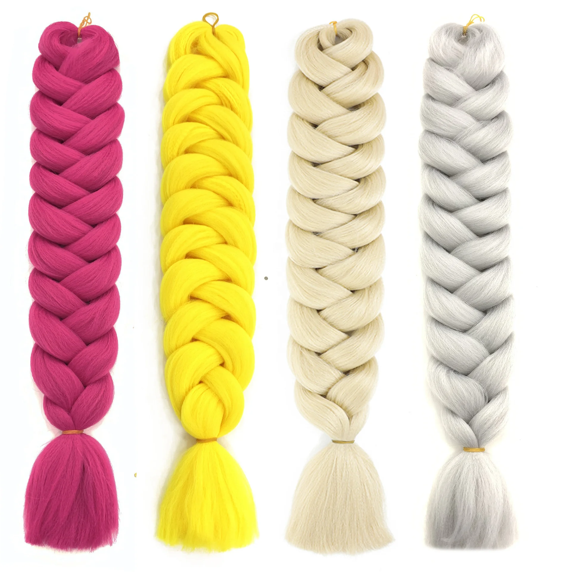 Braiding Hair Wholesale Attachments Braids For African Kinky Twists Hair Attachment Extension Jumbo Braiding Crochet