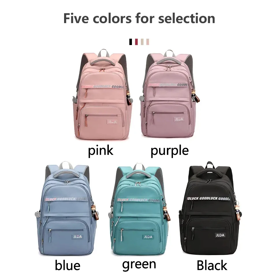 JIANGLIDA high quality light school backpack waterproof book bag chinese online markets latest new models school bag  for girl