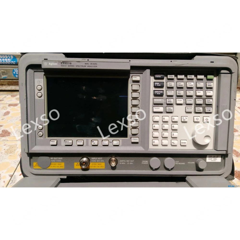 Используется HP Agilent Keysight E4407B ESA-E серии анализатор спектра (9 кГц-26 5 ГГц)