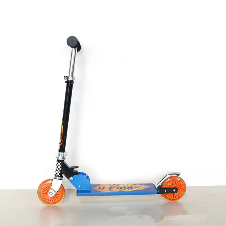 hot sell 125mm PVC light wheels off road kick scooter