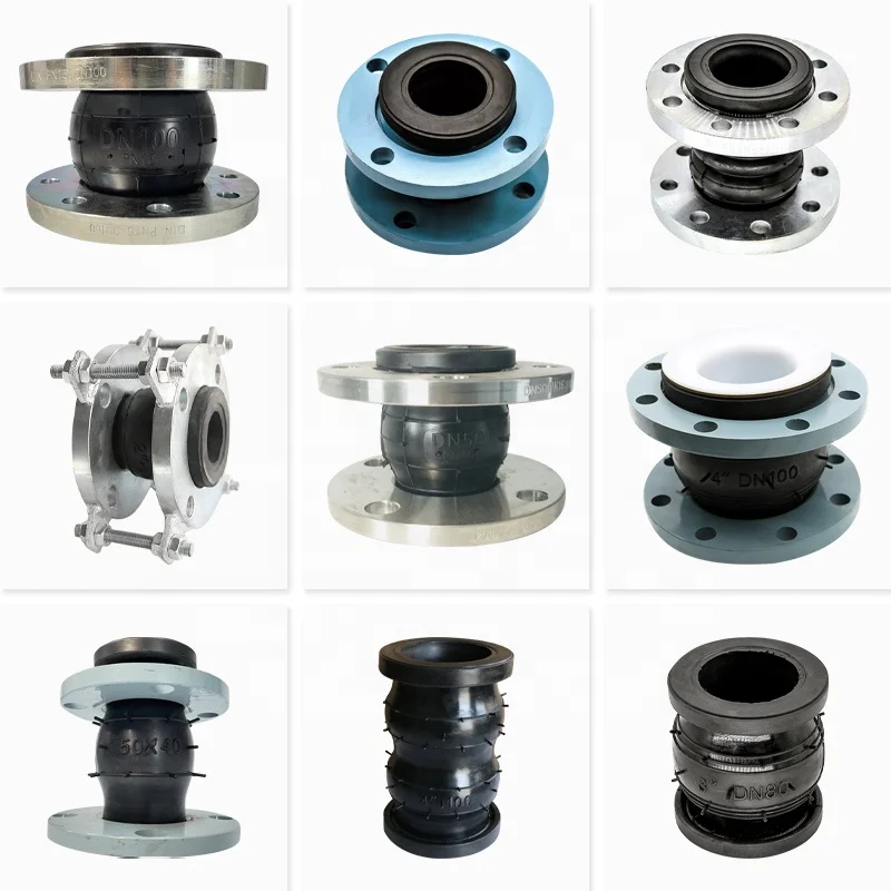 Popular Products Material Aluminium flange DN80 Flexible DIN Standard PN16 Rubber Expansion Joint
