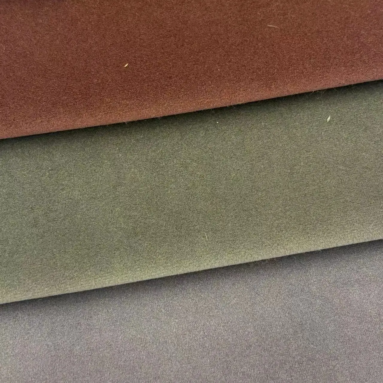 2024 Luxury Fabric 100%Polyester Knitted Multi-color Mosha Velvet Fabric Sofa Set Living Room Furniture