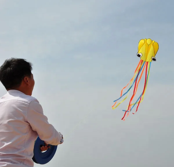 customized dual line inflatable power stunt octopus kite