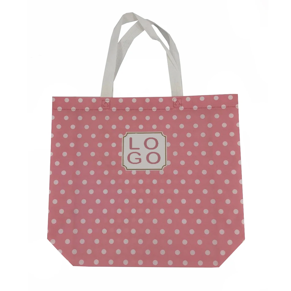 Promotional Custom Logo Recycled Shopping Lamination Pp Non Woven Bag