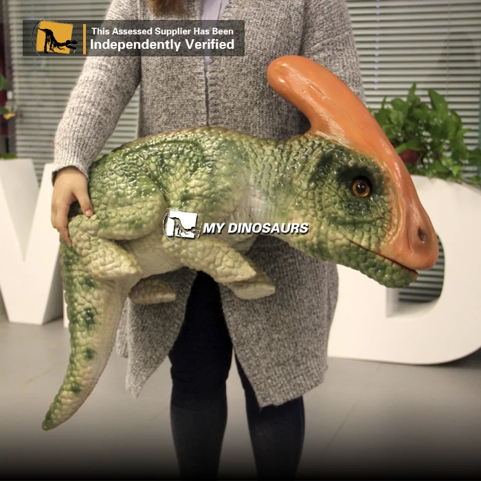 My Dino Party Decoration Baby Parasaurolophus Dinosaur Puppet Small Dinosaur