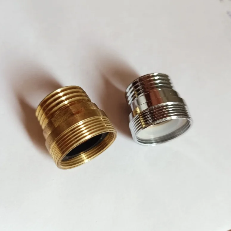 hot sale brass tap adapter M22 /M24 to 1/2 inch external thread connector garden hose connector faucet adapter quick connector