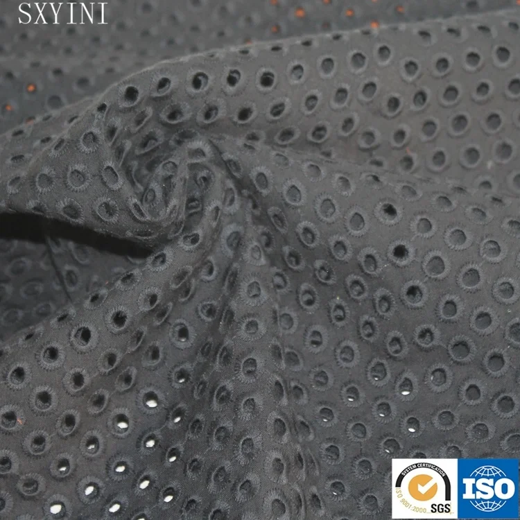 100% cotton Chicken embroidery lace fabric