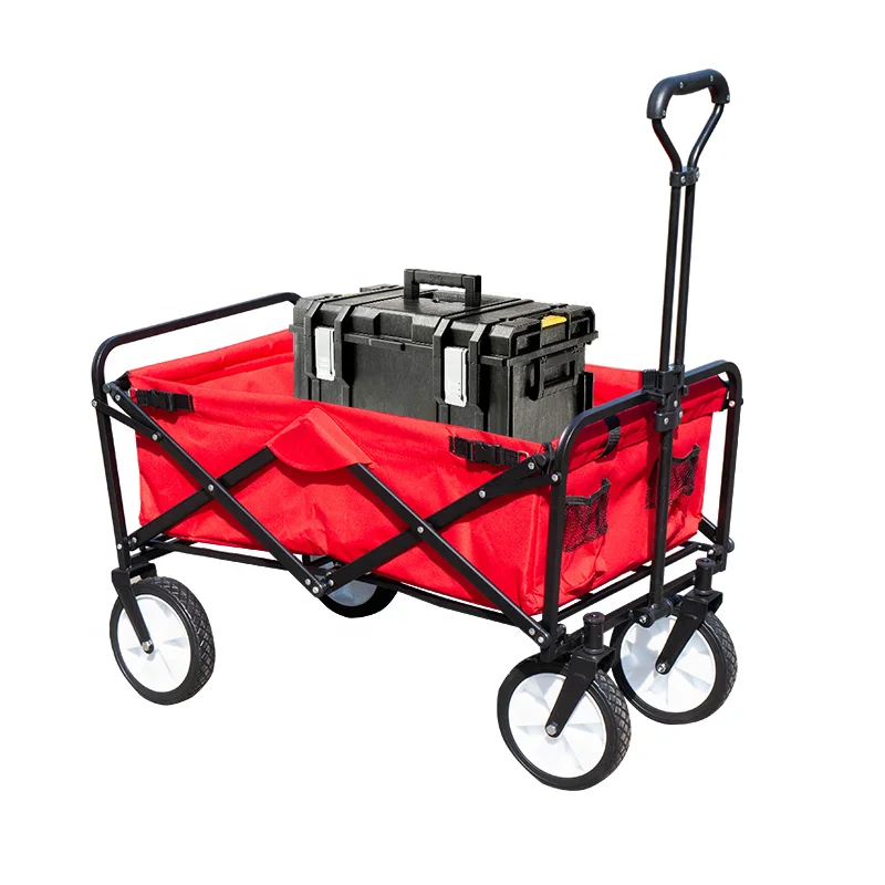Portable Children Picnic Beach Camping Trolley Cart With Bag