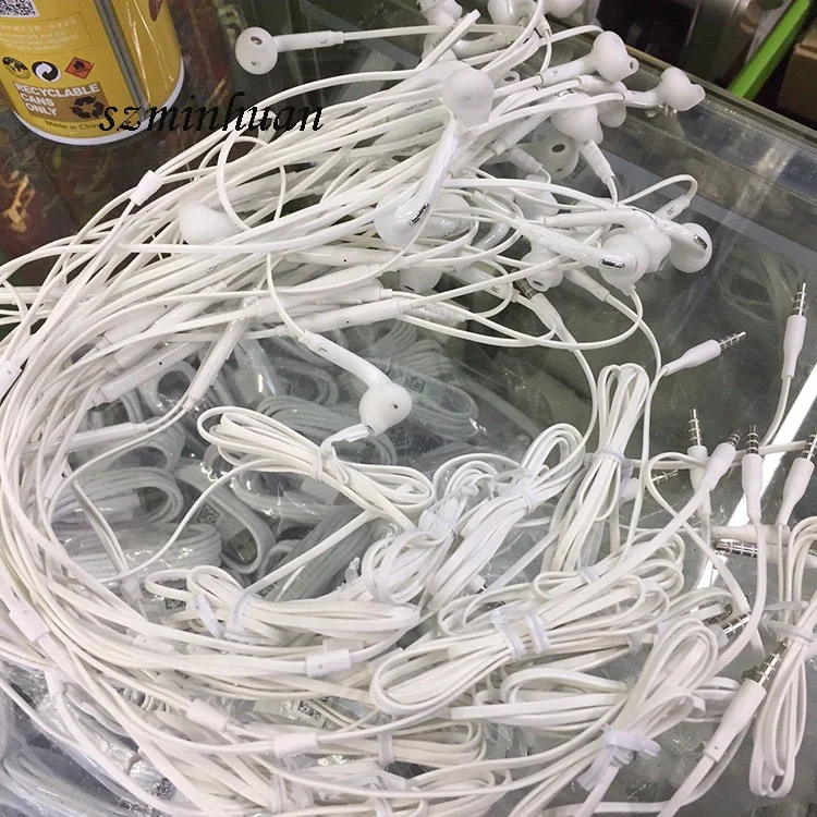
3.5mm Original 1:1 S6 Handsfree 110cm In-ear Wired Handfree Headphones Earbuds Earpieces Earphone With Mic For Samsung 