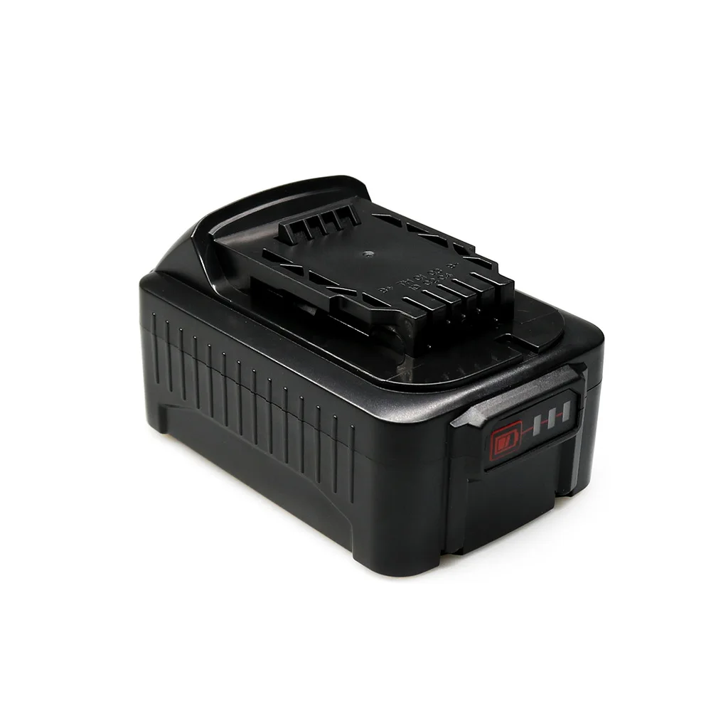 20V 5.0Ah 6.0Ah li-ion rechargeable power tool battery packs compatible for Dewalt DCB201 DCB204  DCB200  Dewalt Battery Case