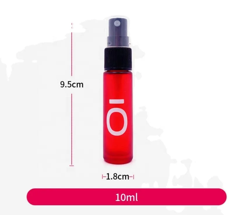 10ml Rainbow Color Glass Spray Bottle Refillable Fine Mist Spray Bottle for Perfume Essential Oil