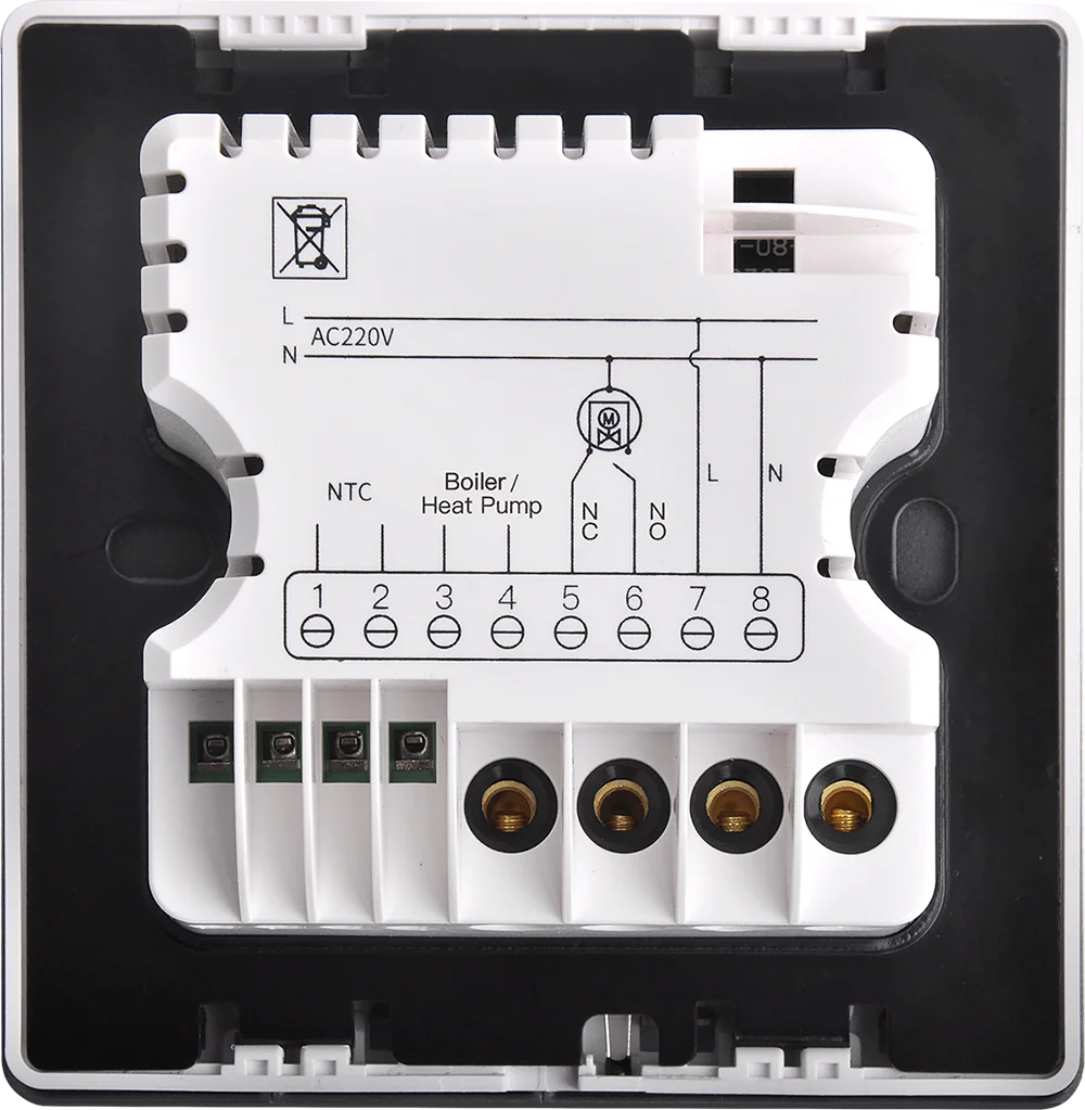 
Red Dot Design Award Smart Energy Efficiency Solution Construction WIFI Thermostat Controller 