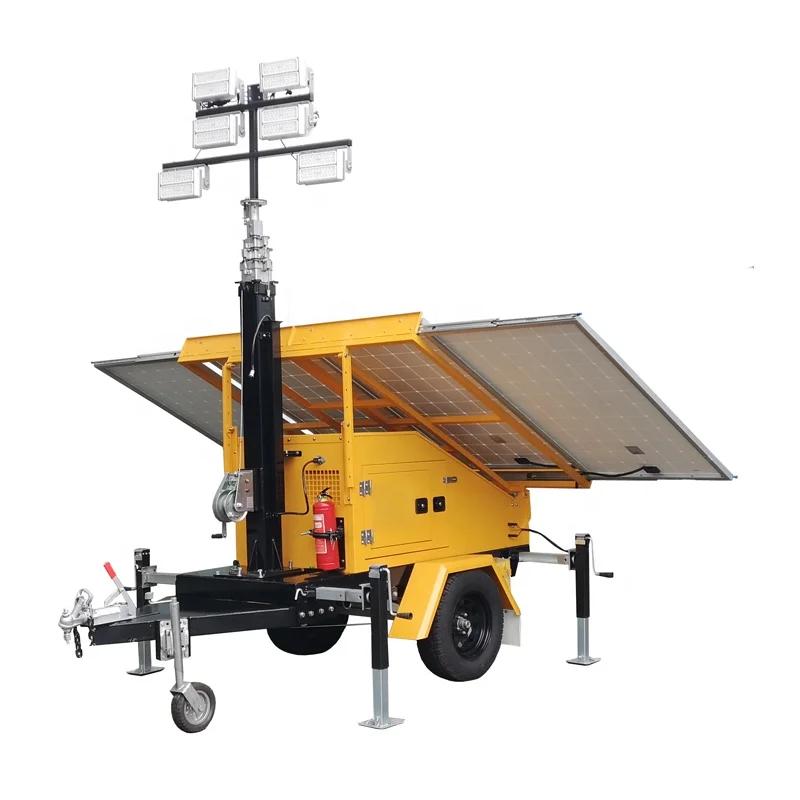 DC24V  Hybrid Travel Trailer Light Tower