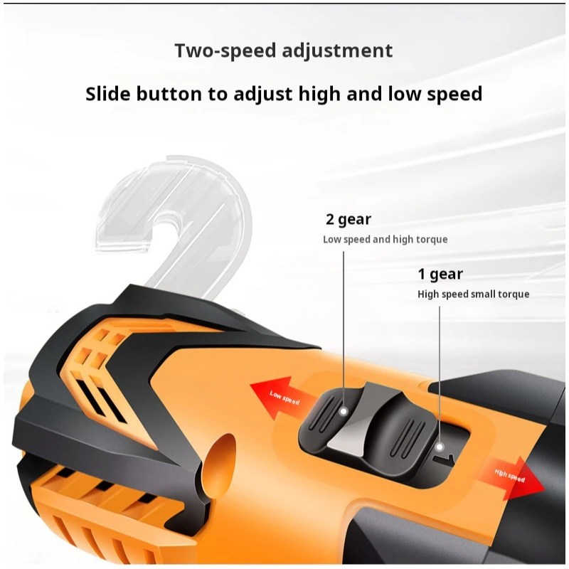 Wholesale 24pcs 800W Cordless Electric Drill Kit 25V 7500MAH Li-ion Battery 10mm Brushless Variable Portable Power Tools OEM ODM